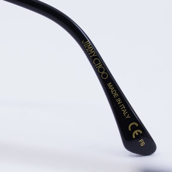 Jimmy Choo JC356 0807 00 Eyeglasses Black/Gold 54mm Square Frame - Picture 10 of 10